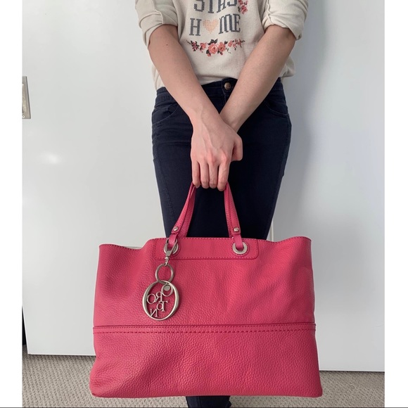 Oroton Bags Oroton Leather Tote Bag Poshmark